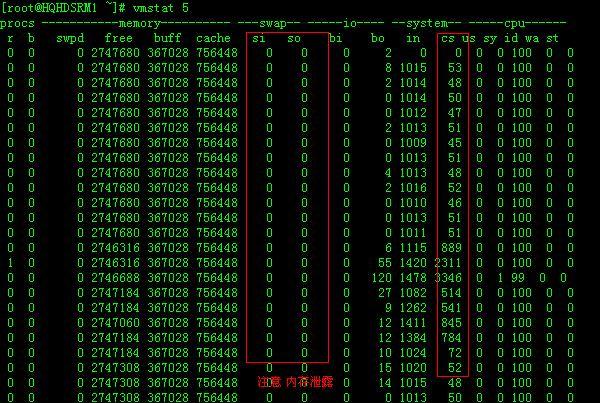 Linux 性能分析  top iostat vmstat free_Linux 性能分析 top iosta_03