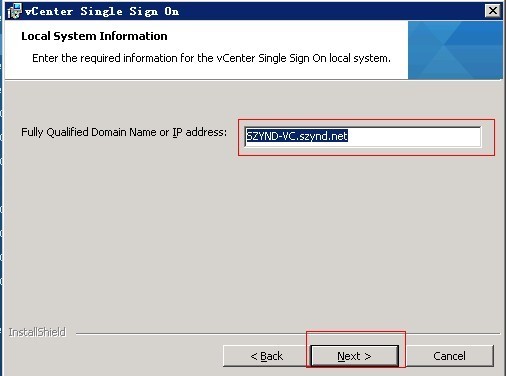 Vmware  Vcenter  5.1 部署安装过程 part 2  Vcenter  5.1  single sign-on  安装（启用外部数据库）_Vmware  Vcenter  5.1_49