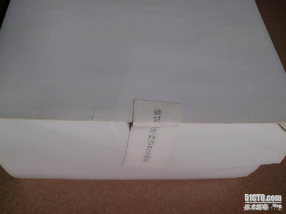 感谢51CTO，收到第一份51CTO的奖品（微软蓝影无线便捷鼠标）_鼠标_02