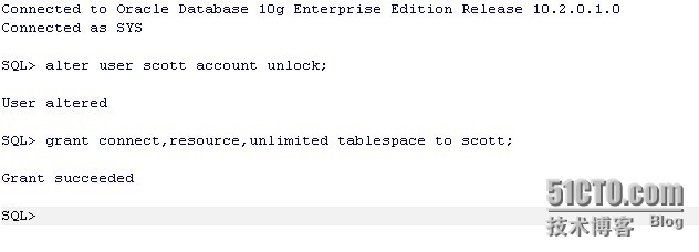 plsql给scott用户解锁_plsql给scott用户解锁_03