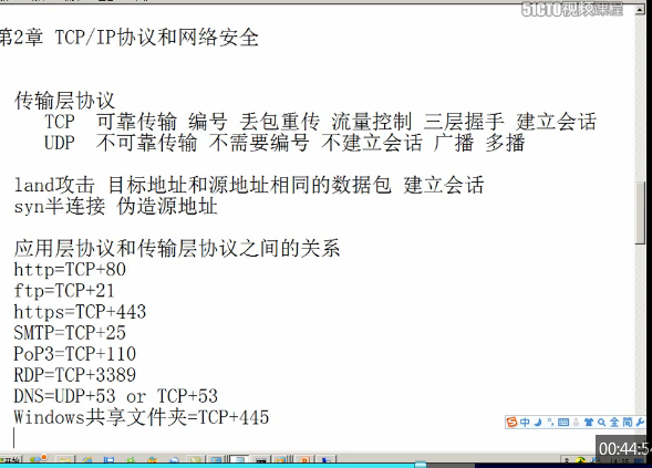 Cisco网络工程师和网络安全课程学习记录_网络安全_02