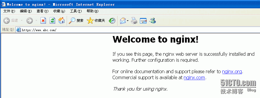 Nginx的安装并实现web功能_nginx_35