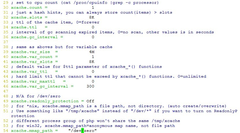 PHP 加速器（ Xcache安装配置）_xcache _10