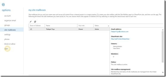 Office 365 Outlook Web App 选项设置_office 365_08