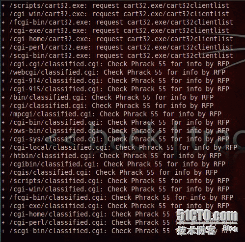 Backtrack5 常用的漏洞扫描工具_数据库_20