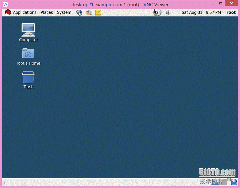 Linux VNC server的安装及简单配置使用_Linux redhat vnc _12