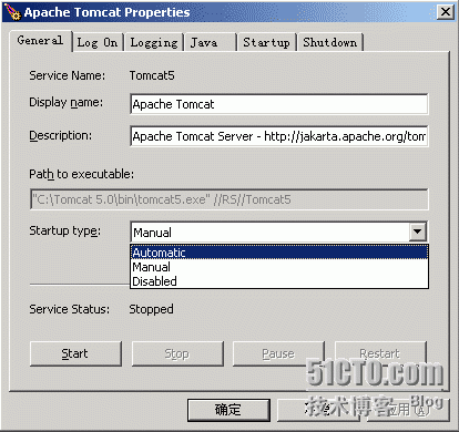 Windows2003 配置  tomcat+jdk（java）+JDBC+SQL2000_windows2003配置_11