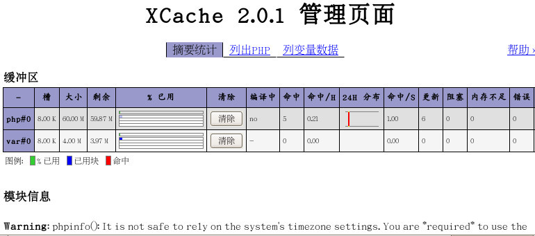 PHP 加速器（ Xcache安装配置）_xcache _23