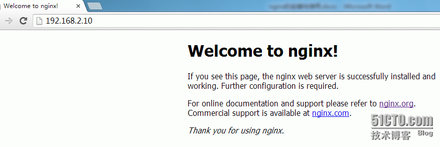 Nginx的安装并实现web功能_nginx_08
