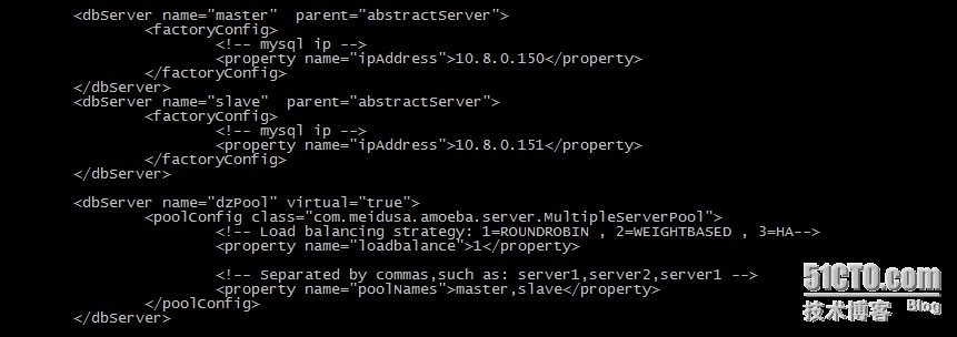 mysql双机热备+amoeba读写分离实验_mysql读写分离_03