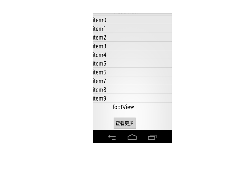 开发笔记之HeadView和FootView的使用_FootView_02