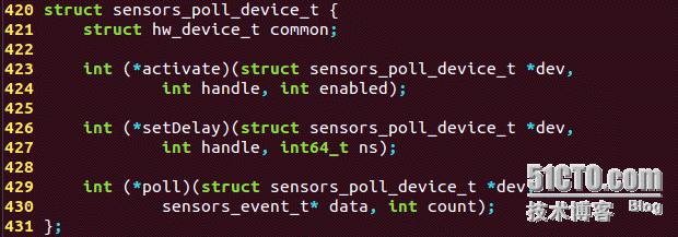 Andriod Sensor 架构深入剖析_Andriod的传感器_07