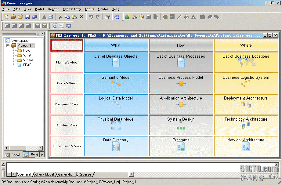 第四课时：PowerDesigner15主要功能模块_软件设计_04