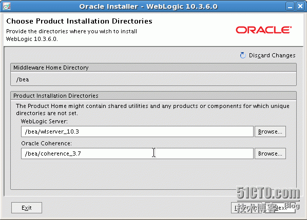 Weblogic 10.3.6 for linux 集群安装_linux_02