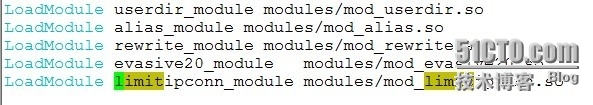 apache加载mod_limitipconn，限制并发连接数_mod_limitipconn