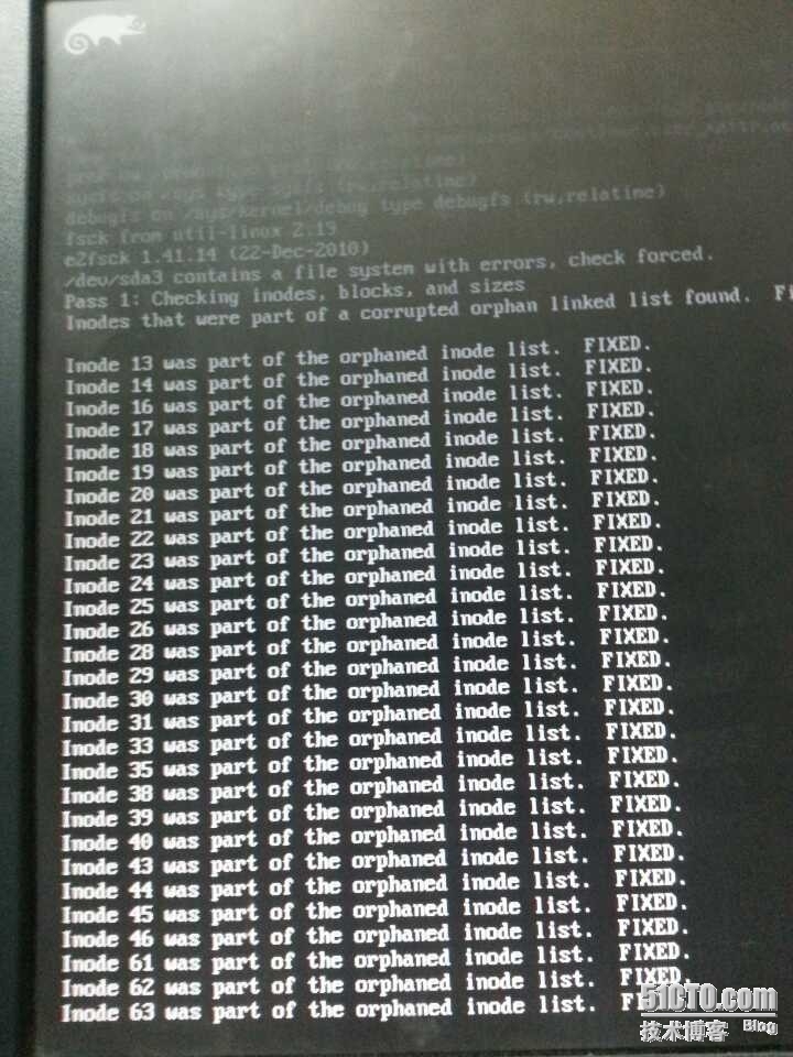 Suse系统磁盘文件损坏恢复 _磁盘文件损坏_02