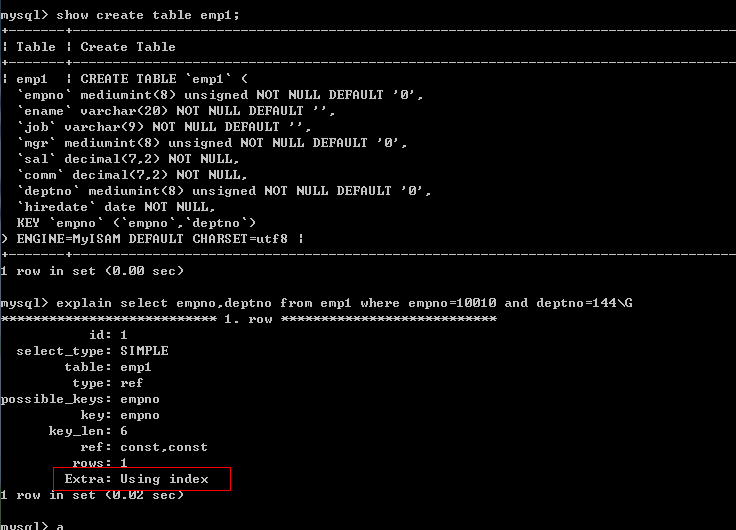 高性能的MySQL（5）索引策略-覆盖索引与索引排序_MySQL 覆盖索引+索引排序