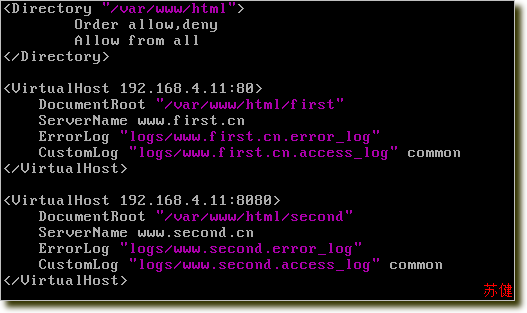 构建httpd网站服务器(二) -- httpd服务的访问控制和基于域名、IP、端口的虚拟主机_httpd_34