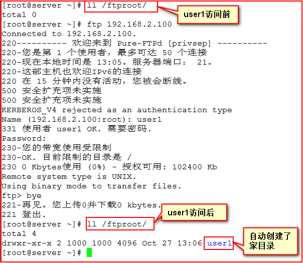 Pure-FTPd实现基于虚拟帐号访问的FTP服务器_服务器_16