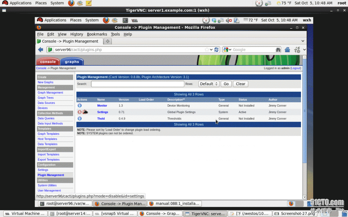 rhel6.4中使用cact_spine监控主机实现发送邮件报警_cacti邮件报警