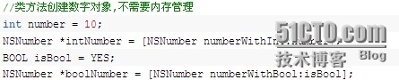 iOS培训篇——OC中NSNumber数字对象分析_手游开发