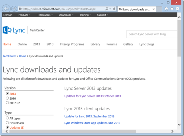 Lync 小技巧-9-Lync 2013-手动更新-KB _小技巧_05