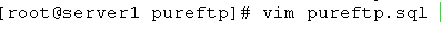 linux下搭建pureftp服务器_搭建pureftp_09