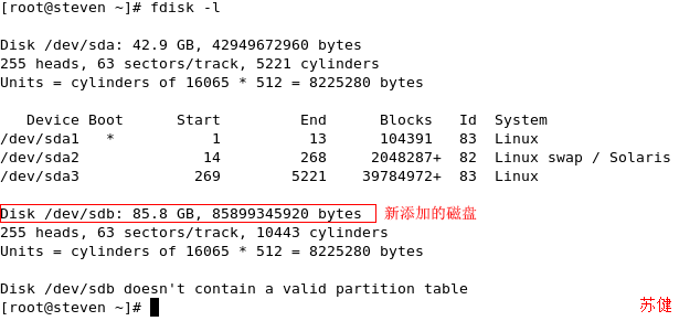 磁盘和文件系统管理（一） --  磁盘分区_磁盘分区_03