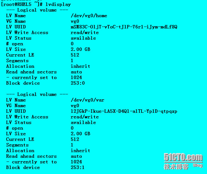 RAID5+LVM的应用以及var和home目录的移植_安全性_12