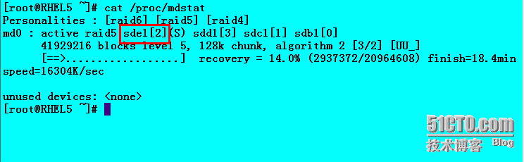 RAID5+LVM的应用以及var和home目录的移植_空间_22