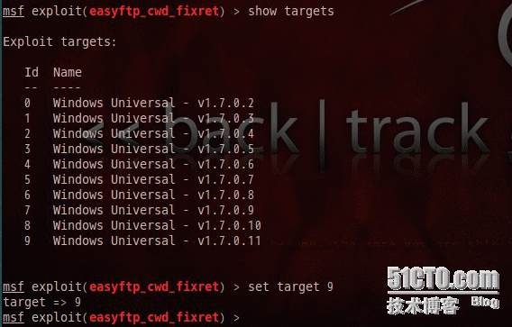 Backtrack5 网络漏洞攻击工具 Metasploit_metasploit_11