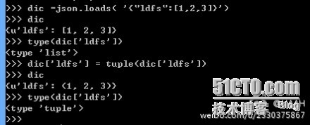 Python中使用Json 以及 Python2.7中json库Bug的处理_python json bug tupl_02