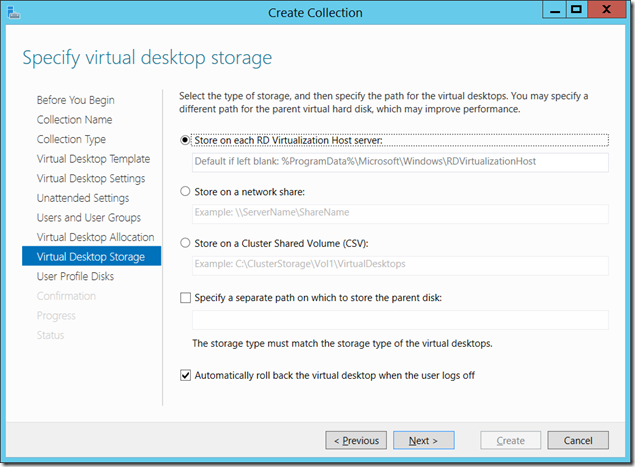 Windows Server 2012 VDI&RDS — Pooled & Personal VDI – Par_target_10