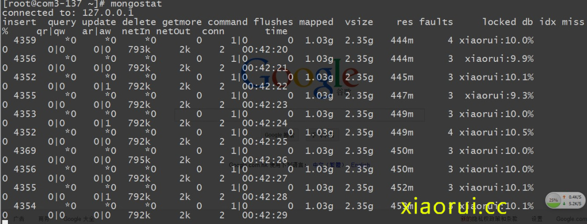 Mongodb千万级数据在python下的综合压力测试及应用探讨_pymongo_09