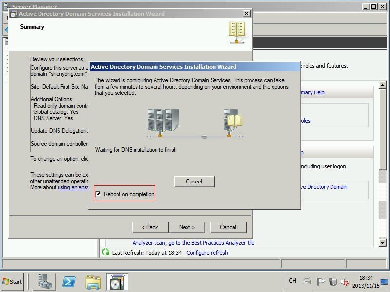 额外域控制器_安装之二_(Windows Server 2008 R2 SP1英文版)_Windows Server 2008 _23