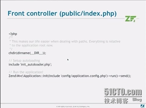 The MVC architecture of ZF2  --  youtube_youtube_07