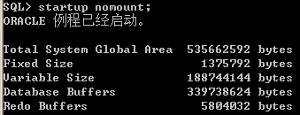 Oracle 11g数据库实例开启状态总结_status