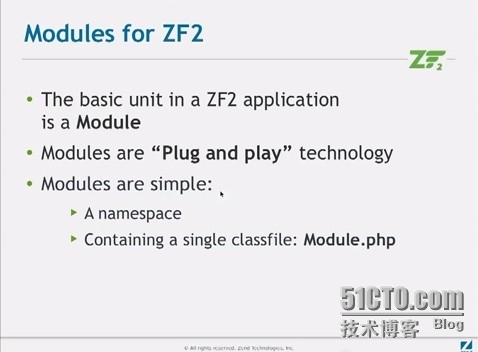 The MVC architecture of ZF2  --  youtube_web_12