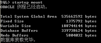 Oracle 11g数据库实例开启状态总结_数据库_02