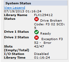 IBM TS3200 Drive故障处理方案_驱动器更换