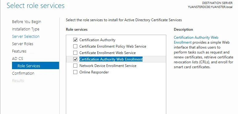windows 2012 如何给web server自己签发证书_IIS_05