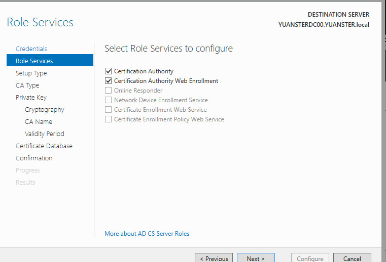 windows 2012 如何给web server自己签发证书_CA_09