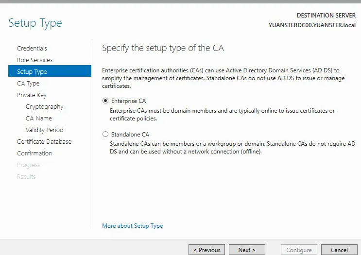 windows 2012 如何给web server自己签发证书_Windows 2012_10