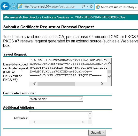 windows 2012 如何给web server自己签发证书_Windows 2012_29