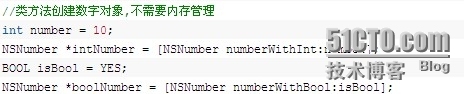 iOS开发篇——OC中的NSNumber数字对象介绍_NSNumber数字对象