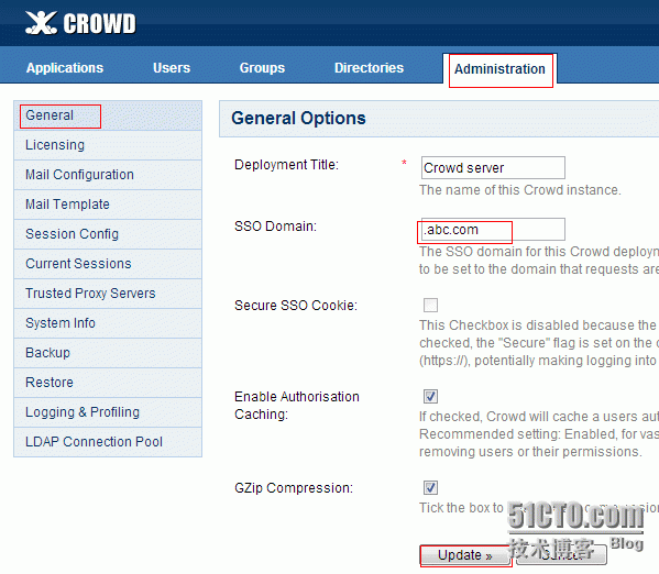 jira和confluence基于crowd的联合登录_crowd_10