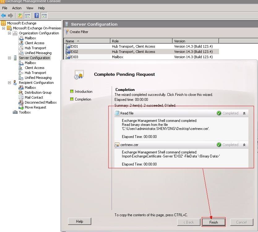 邮件服务器_客户端集线器和邮箱数据库高可用配置之八_(Windows Server 2008 R2 SP1英文版)_邮件服务器_安装准备和安装之七_(Win_48