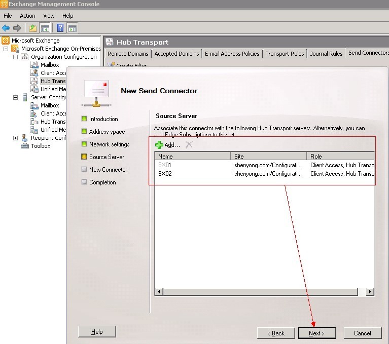 邮件服务器_客户端集线器和邮箱数据库高可用配置之八_(Windows Server 2008 R2 SP1英文版)_邮件服务器_安装准备和安装之七_(Win_72