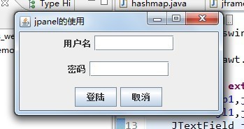 Java JPanel的使用_public