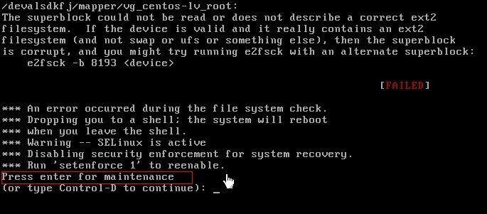 Linux-CentOS常见故障排除_CentOS_25